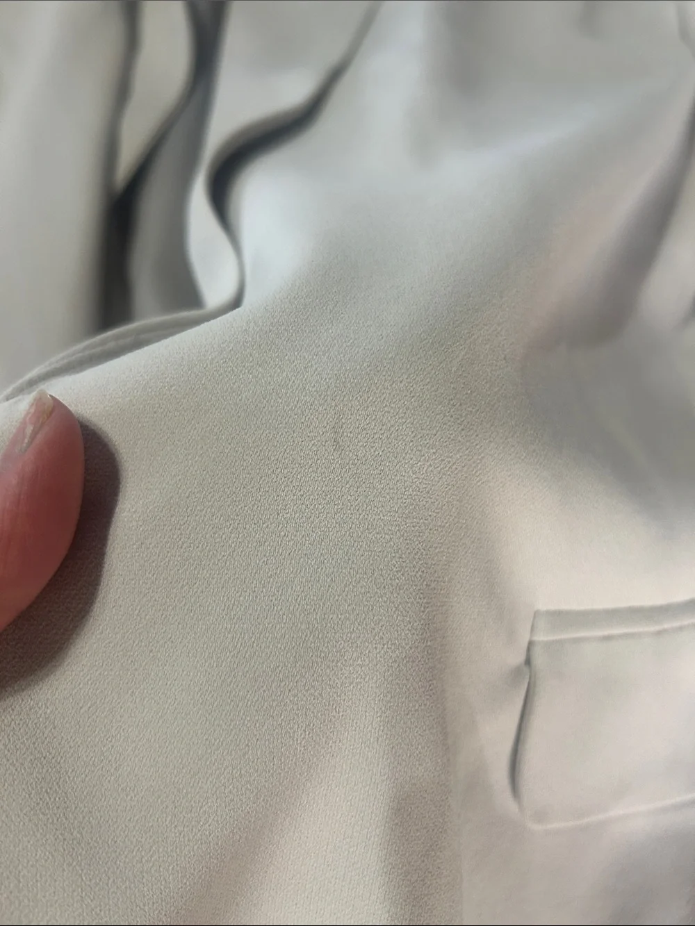 Tahari Light Beige Open-Front Blazer with Roll-Tab Sleeves